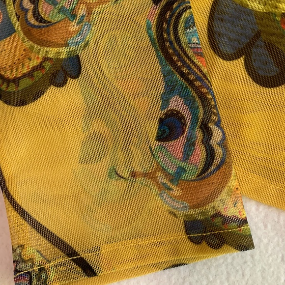 Desigual Lacroix Tulle Mesh Long-Sleeve - Picture 4 of 8